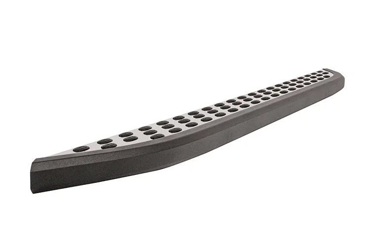 DZ16203 – DEE ZEE Running Board, Powder Coated With Black Trim Stainless Steel Unlighted Requires Running Board Mount...